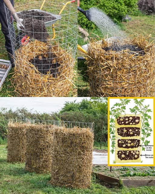 Construire une Tour à Pommes de Terre : Guide Facile pour une Récolte Abondante (Même en Petit Espace !) 4 Pommes de Terre