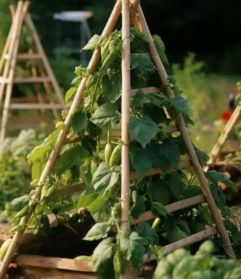 Culture des Concombres en Chevrons : 7 Bénéfices Incroyables pour Votre Potager 3 Concombres en Chevrons