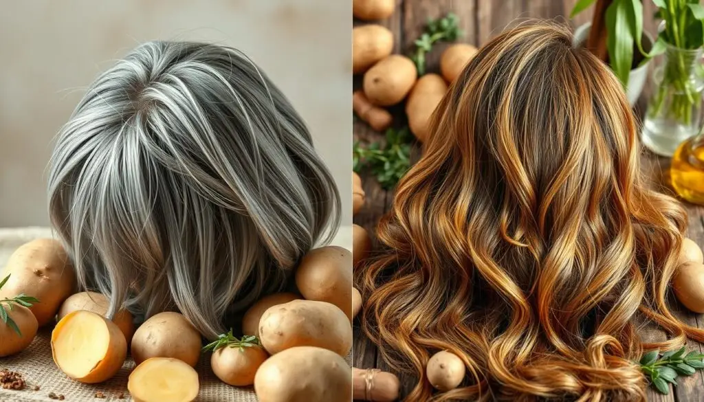 Revitalisez vos cheveux avec des traitements naturels à base de pommes de terre