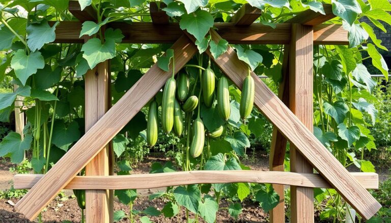 Comment construire un Concombre Trellis PAS CHER et FACILE