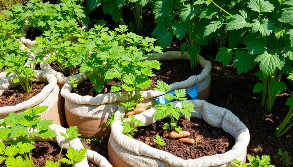 Un guide complet pour cultiver des patates douces dans des sacs de terre 6 patates douces