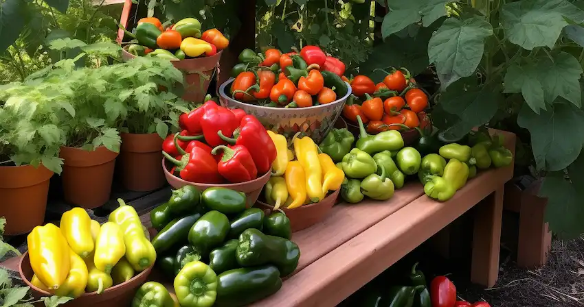 Culture des Piments : Le Secret ULTIME + 7 Astuces Pour Une Récolte Explosive en 2025 4 Plant de piments sain illustrant une culture des piments réussie grâce à une astuce secrète