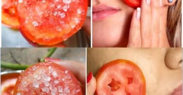 tomate pour la peau