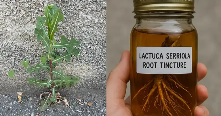 Le pouvoir caché de la racine de Lactuca serriola (racine de laitue épineuse)