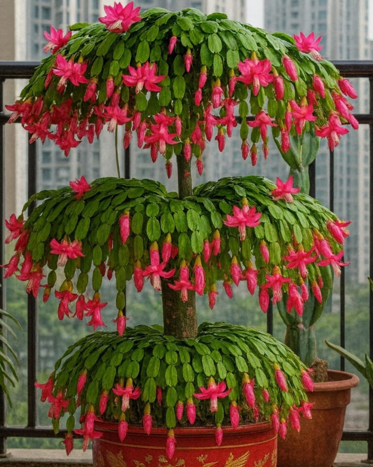 Pourquoi mon cactus de Noël devient violet